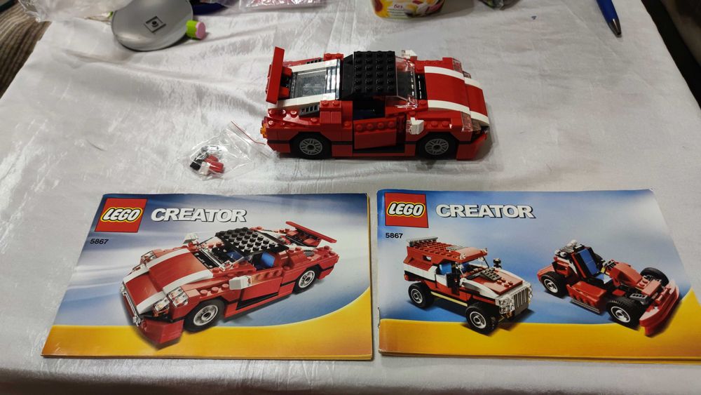 Продавам Лего Криейтър / Lego Creator 2 Къщи, aвтомобили, мотори