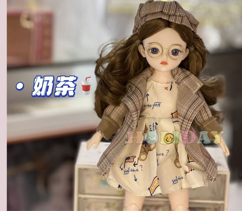 Кукла на подарок,стильная кукла