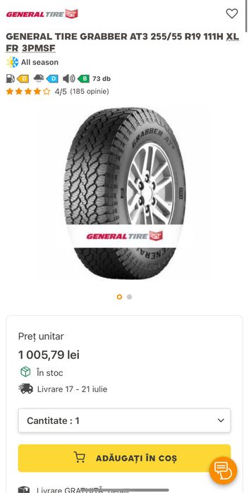 Roți Mercedes ML/GLE /GL  r19 anvelope ca noi
