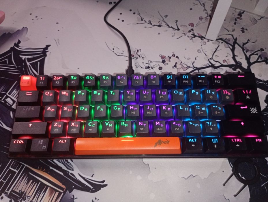 Клавиатура мышка коврик