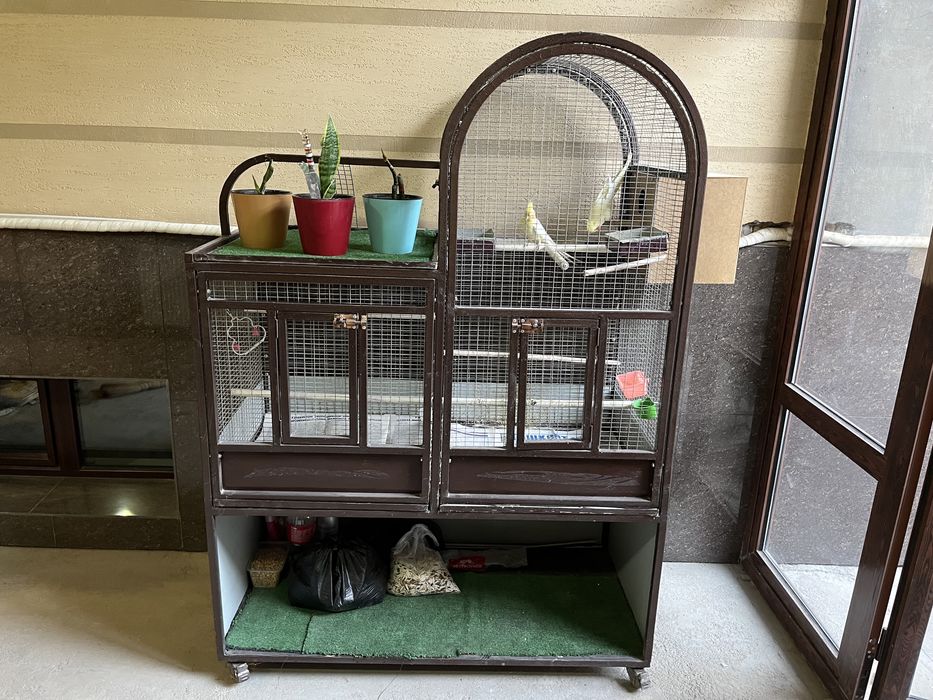 Клетка для птиц необычный кушлари бн