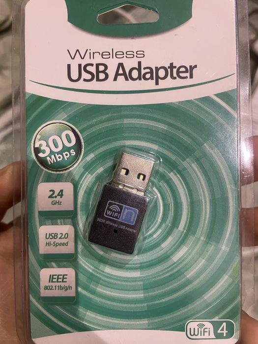 PC ga wifi ga ulanish uchun USB adapter