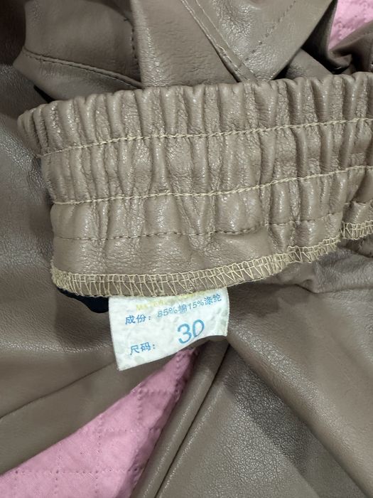 Продам к о ж а н н ы е брюки