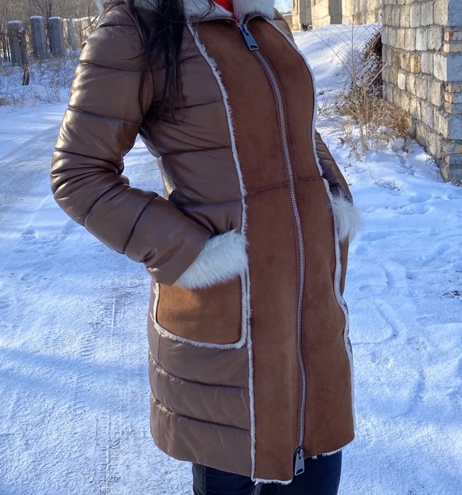 Женская дубленка