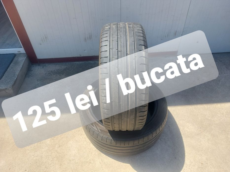 125 lei bucata! Doua anvelope de vara 235 45 19 Nokian