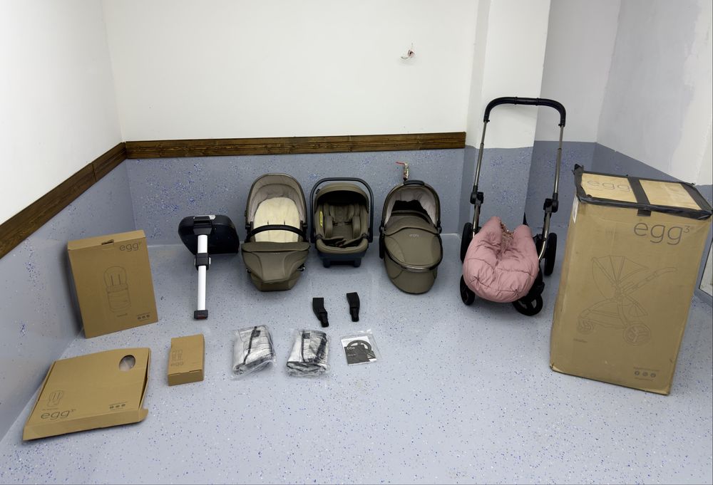 Бебешка количка * Egg 3 Stroller Luxury Package * Нова*