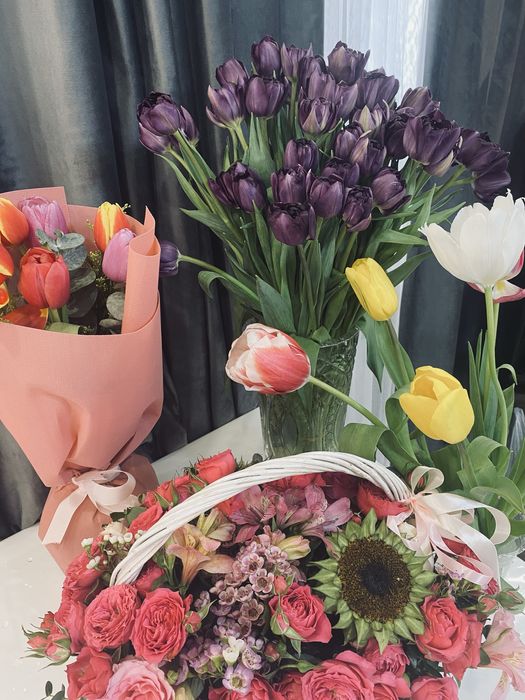 Тюльпаны цветы срочно дешево