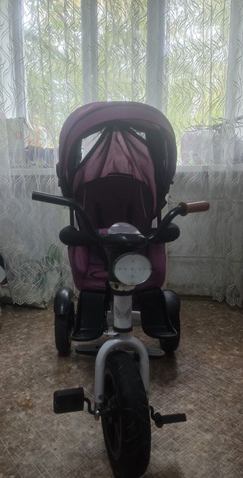 Велосипед коляска детский
