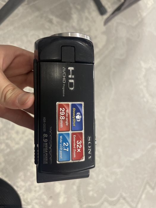 Видеокамера раритет sony hdr-cx220
