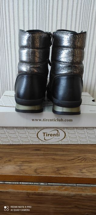 Ботинки кожаные на девочку