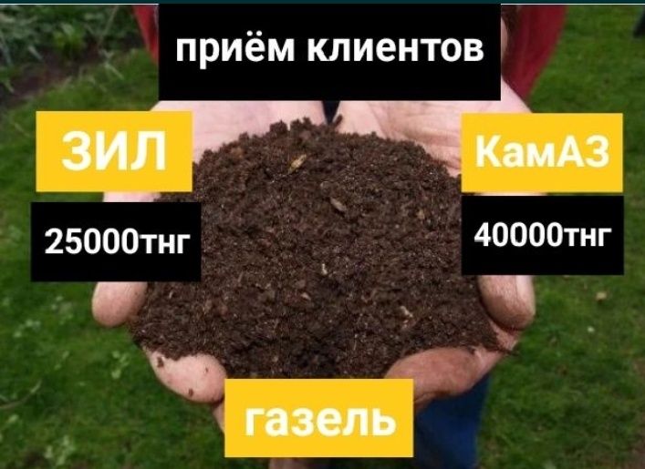 Навоз черназем перегной