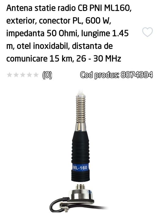 Stație+antena auto