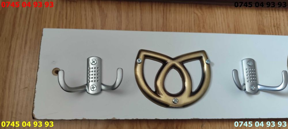 cuier 2 bucati 55cmx10cm pret pe ambele