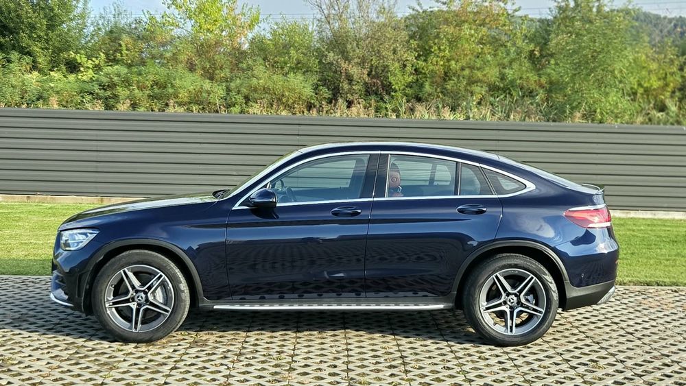 GLC Coupe/Pak A.M.G/2.0 d/245 c.p/Interior Rosu/Ambiental/Piano Black/