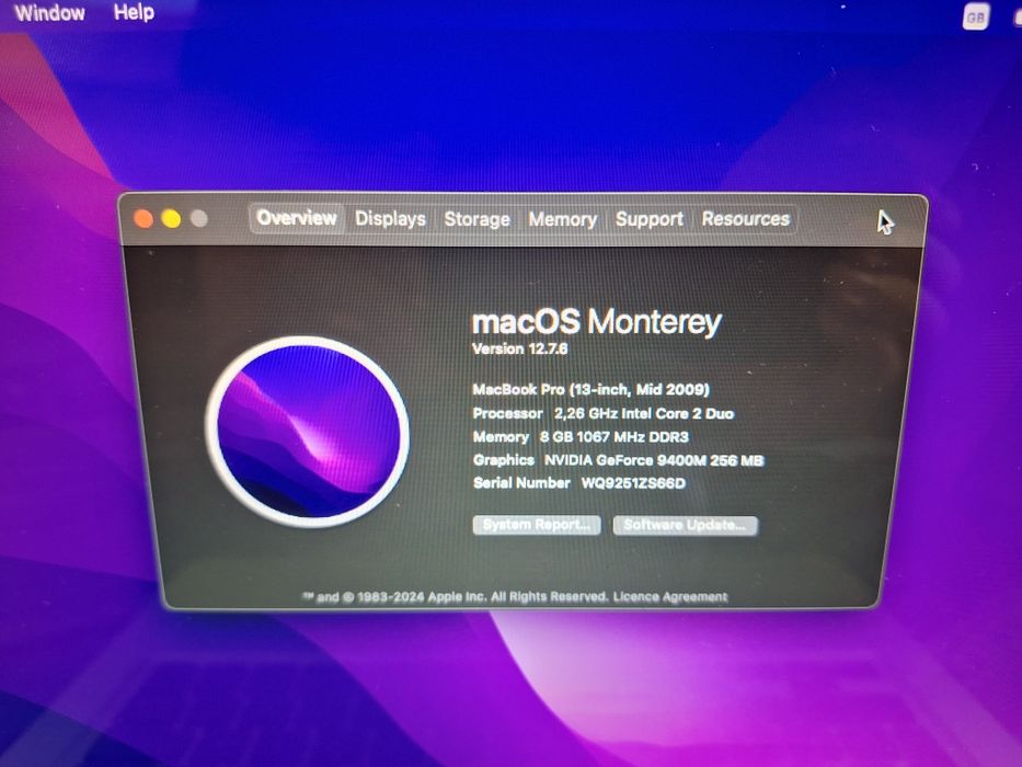 Macbook Pro 2009 13.3 inch