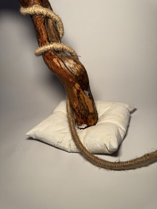 Настолна рустик лампа