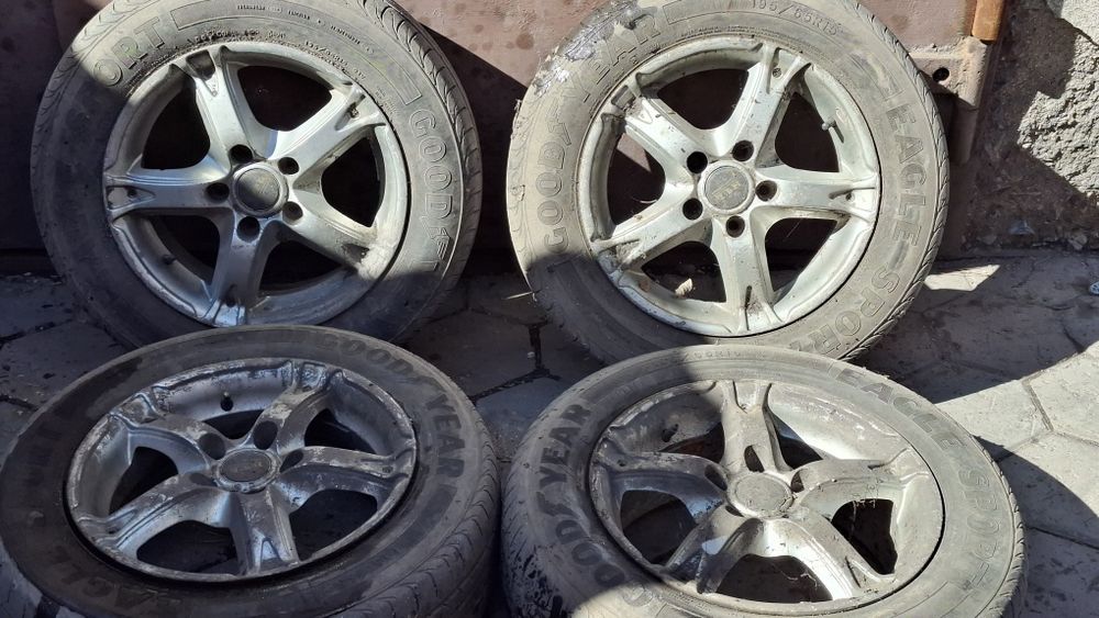 Летняя резина с дисками 15 R