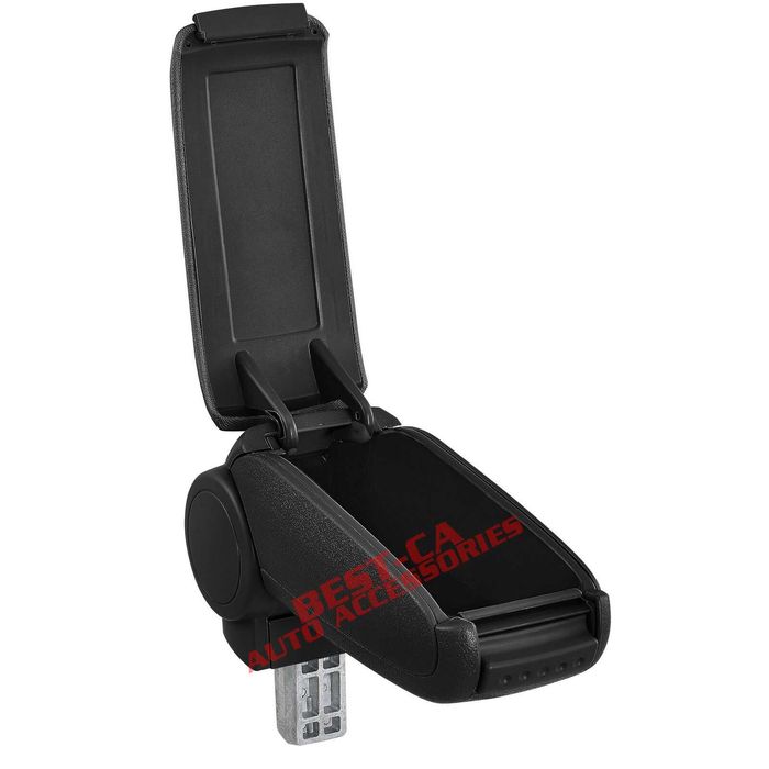 Cotiera auto dedicata piele negru Opel Corsa C Combo C Tigra B