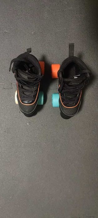 Role Quad Oxelo 100 Negru - Stare Impecabilă - Nr. 30