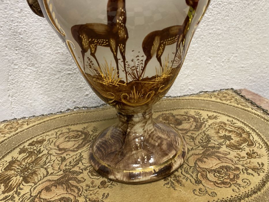 Голяма белгийска кана от порцелан ваза