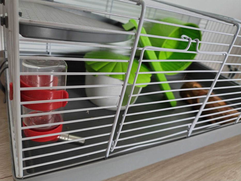 Cusca hamsteri cu accesorii