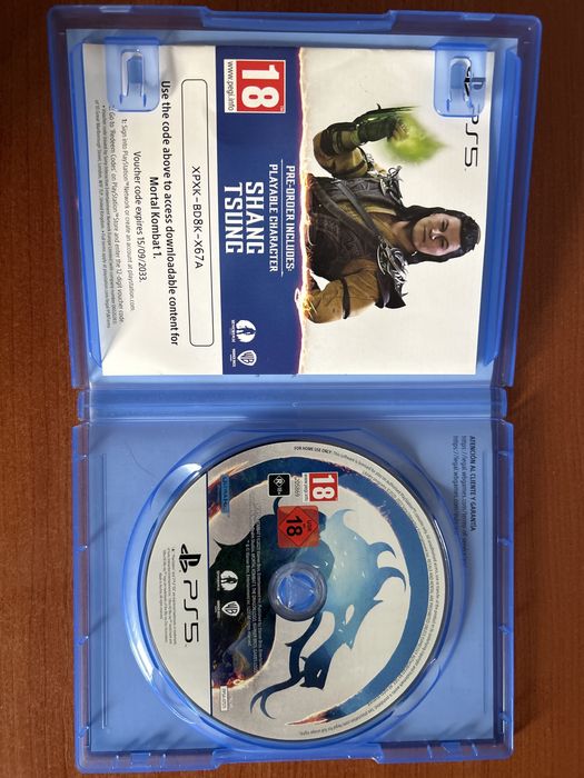 MORTAL KOMBAT 1/Мортал комбат 1 диск на пс 5