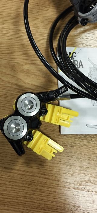 Комплект спирачки Magura MT 5 E Stop (L.850mm/1850mm) 4/2  бутални