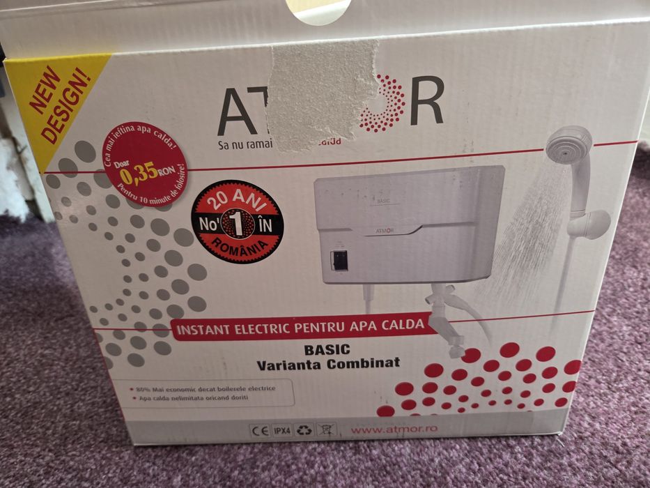 Instant electric pentru apa calda