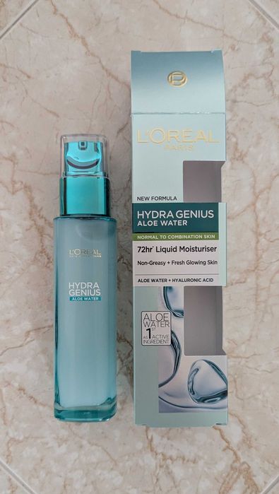 Hydra Genius флуид за хидратация на нормална  и комбинирана кожа