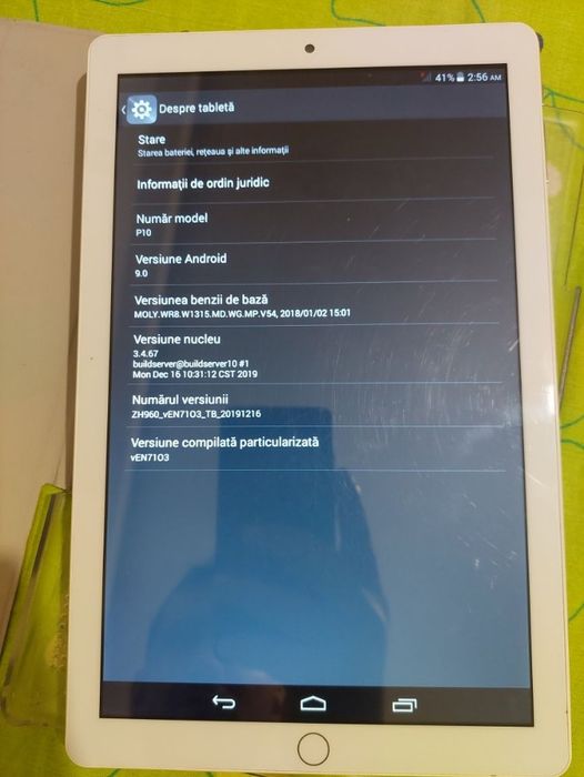 Vand tableta Media Tek