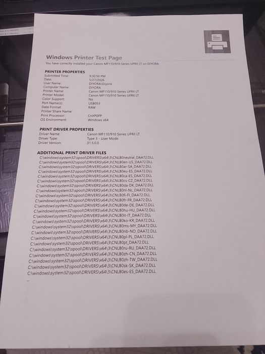 Canon MF 113 wifi 3/1 Printer Skaner Kserx Tiniq Kam ishlagan