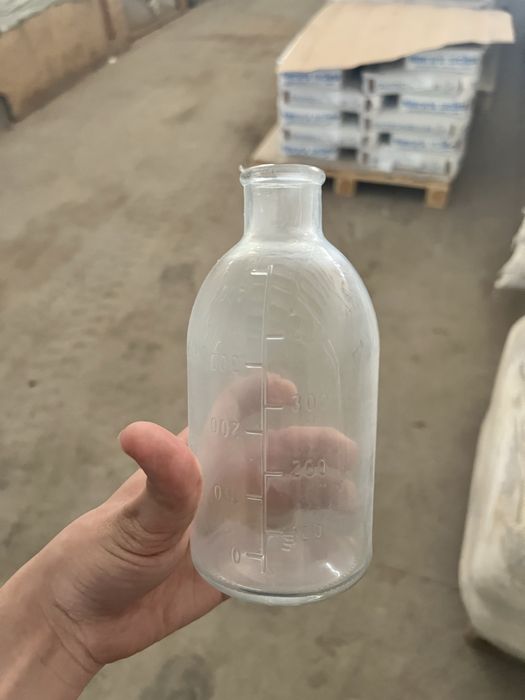 Лабораторные стекла (МиниМед) , Стеклянные бутылки с градуировкой