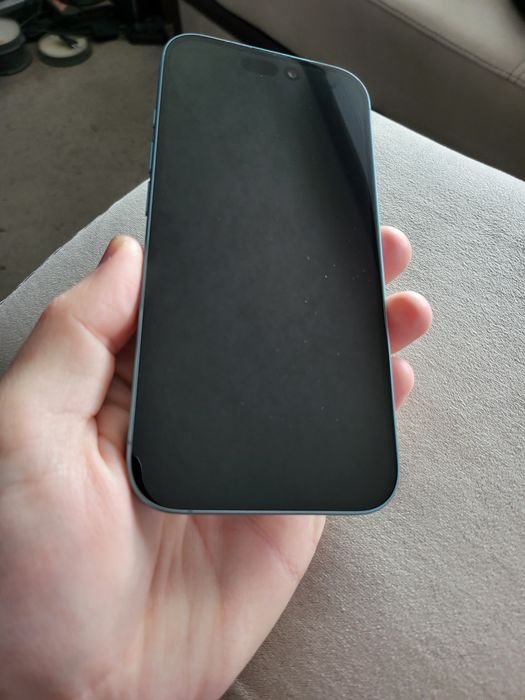 Iphone 16 128gb Teal, като нов, 100% батерия