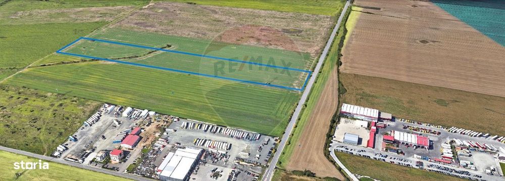 Teren comercial 5 ha, PUZ aprobat, acces direct Centura Nord Arad