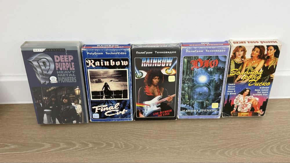 Касеты для видео магнитофона