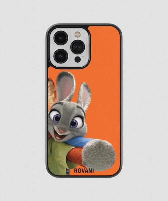Силиконов гръб с принт Зоотрополис за Iphone 15Pro
