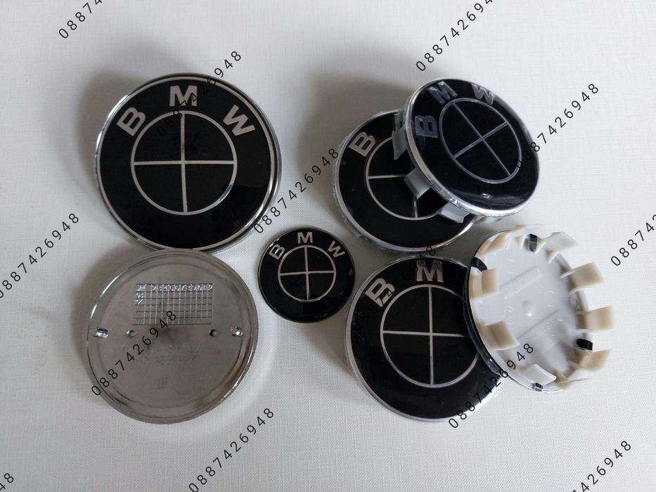 Чисто черен Комплект 7 части Бмв е36 е46 е60 е90 BMW e39 e61 e91 X5