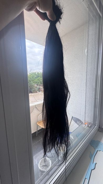 Păr natural 57 centimetri