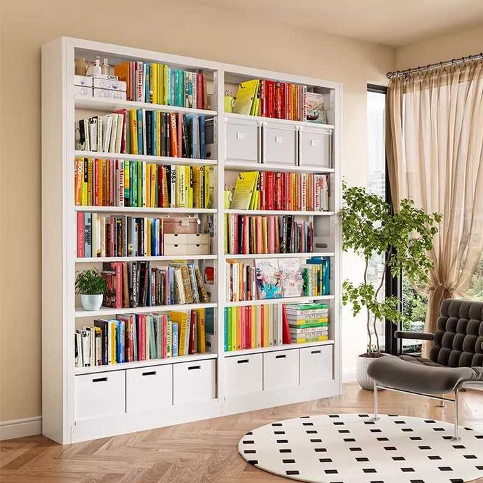 Uy uchun metall kitob javoni/Po‘latdan tayyorlangan kitob javoni