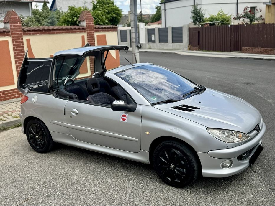 Peugeot 206cc, 2005, 1.6i, decapotare electrica