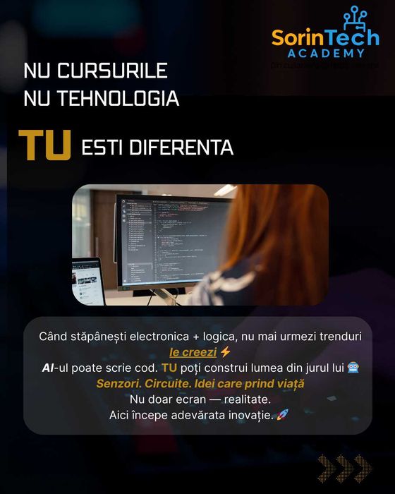Cursuri de ELECTRONICA si PROGRAMARE private