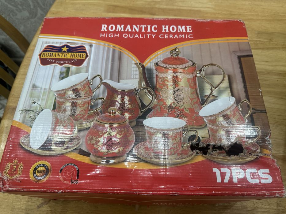 Чайный набор новый в отличном состоянии