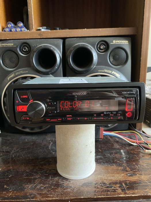 KENWOOD KDC-BT44U - ВИСОК КЛАС - USB Bluetooth CD mp3 плеър за кола сд авто радио