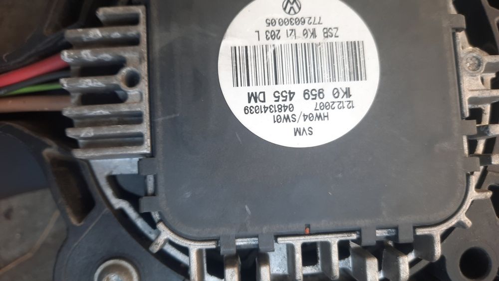 Перка за охлаждаме за Vw(Golf6,Passat,Caddy)Audi(A3),Skoda(Octavia)