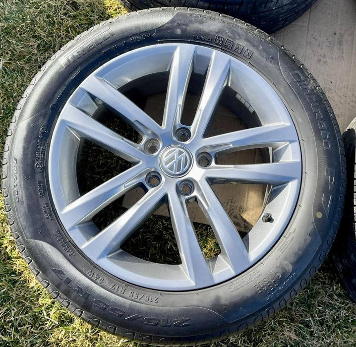 Jante originale VW Passat B8 R17 echipate vara DOT2020