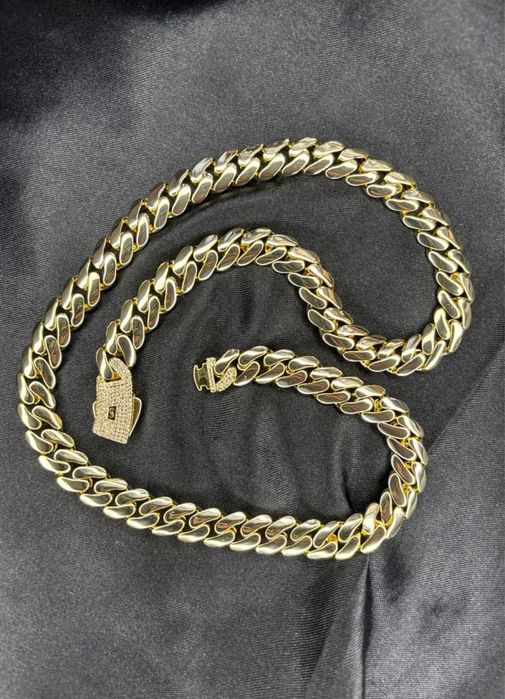 Lant cuban aur 10 mm(Placat)
