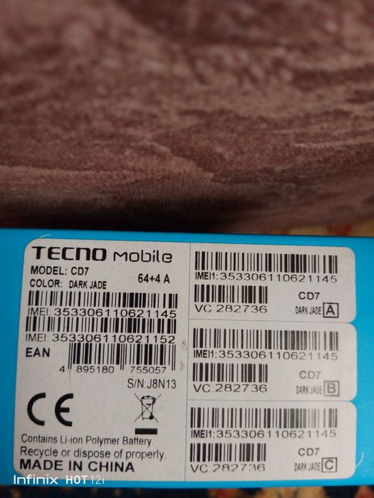 Телефон Техно камон 15