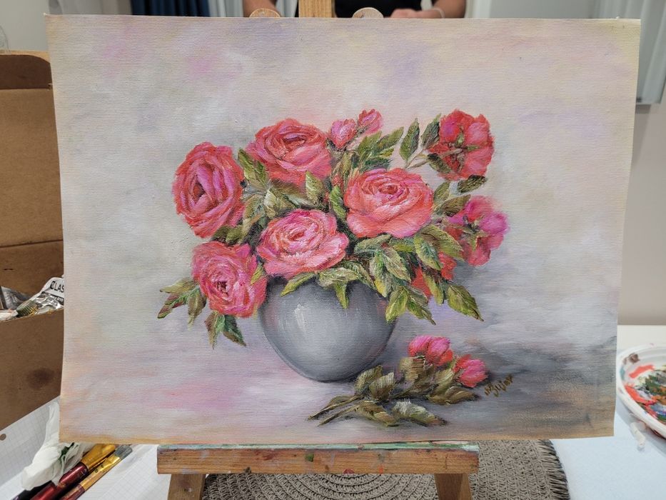 Tablou floral unicat