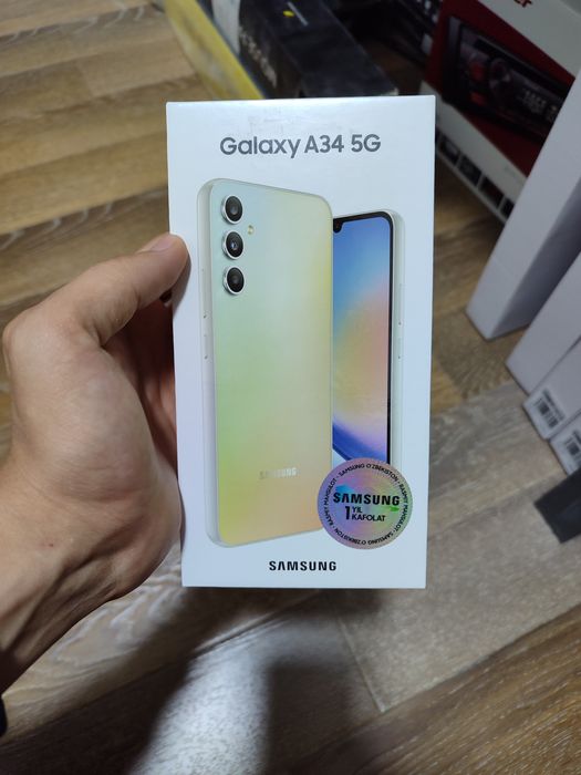 Смартфон Самсунг Галакси А34 6/128 цвет Зелёный