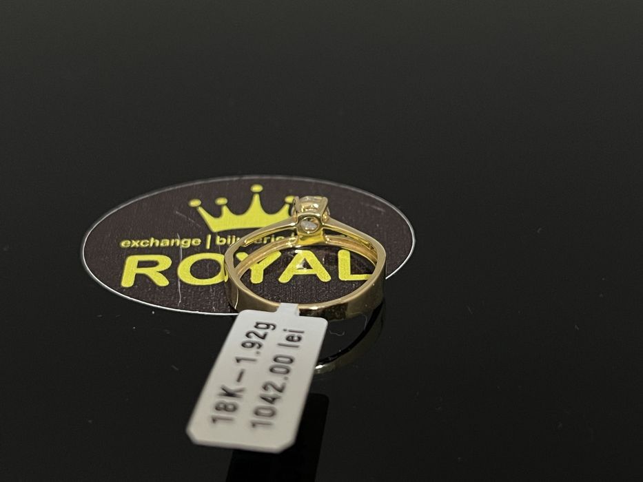Bijuteria Royal CB: Inel dama aur 14k 1,92gr
